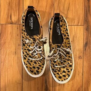 Sperry Women's Leopard Print Sneakers